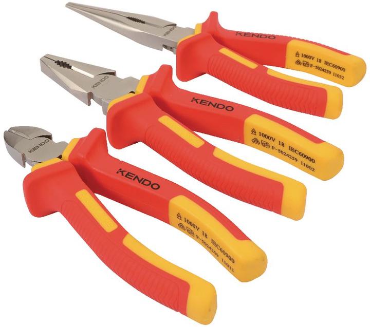 Actual product image Kendo VDE pliers set