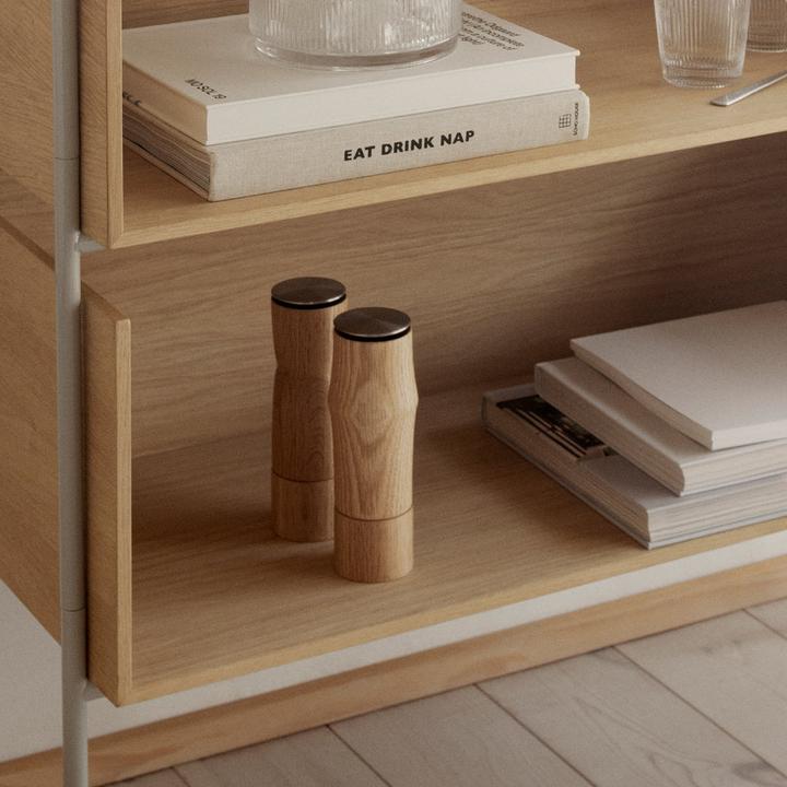 Actual product image Stelton Storm Salt and Pepper Mill Set (Salt, Pepper)