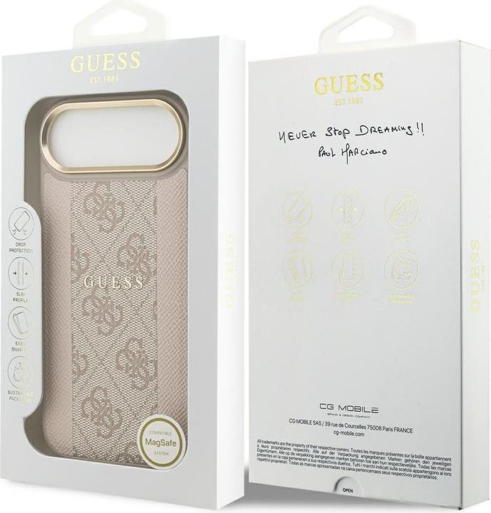 Produktbild Guess - Hardcase 4G - iPhone 17 Air - Pink (Apple iPhone 17 Pro)
