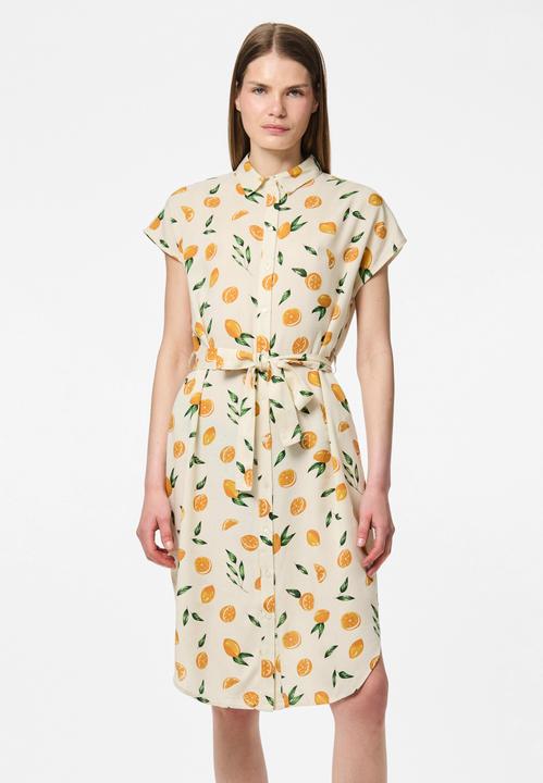 Actual product image Pieces Print blouse dress (XS)