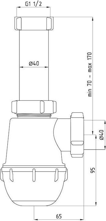 Nutritional values and ingredients Ani Plast SIPHON SINK A0120VDEU ANI GROT1 1/2