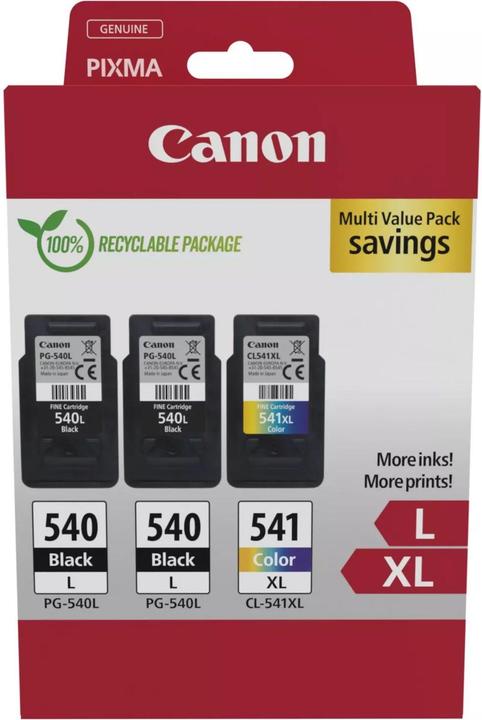 Canon PG-540L/CL-541XL (BK, C, M, Y)