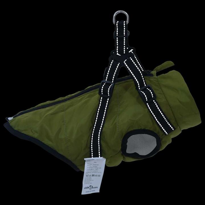 Actual product image vidaXL Dog coat with harness Waterproof Reflective (24, Dog coat)