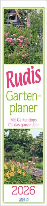 Produktbild Rudis Gartenplaner 2026 (11 x 48 cm)