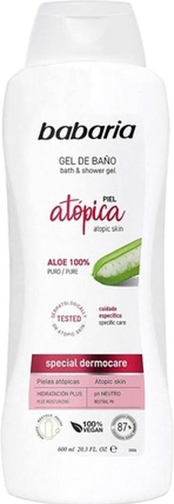 Immagine prodotto Babaria PIEL ATOPICA gel di aloe vera ducha 0% 600 ml (600 ml)