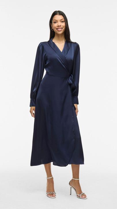Produktbild Vila Langärmeliges Midi Wickelkleid (38)