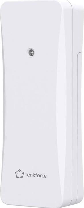 Renkforce RF-6736476 RF-E0666-W Thermo-/Hygrosensor Funk 433 MHz Weiss