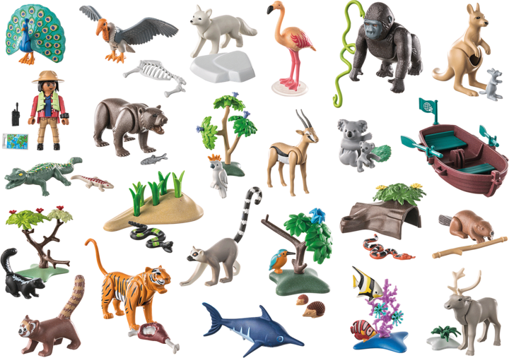 Actual product image Playmobil Animal world tour