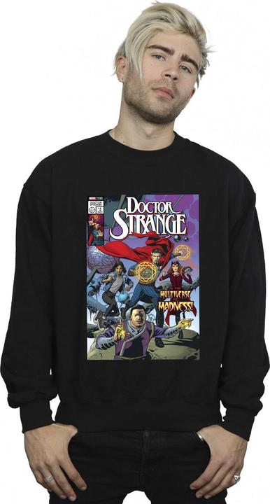 Actual product image Mens Doctor Strange Comic Circles Sweatshirt (3XL)