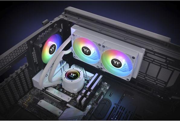 Image du produit Thermaltake TH240 V2 ARGB Sync CPU Liquid Cooler All-In-One wh