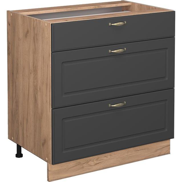 Vicco, Regal, Küchenunterschrank Fame-Line (80 x 51.5 x 81.5 cm)