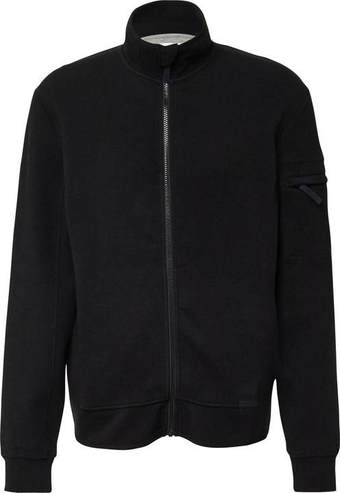 Produktbild s.Oliver Sweatshirt Jacke Melierte Sweatjacke mit Ärmeltasche (M)