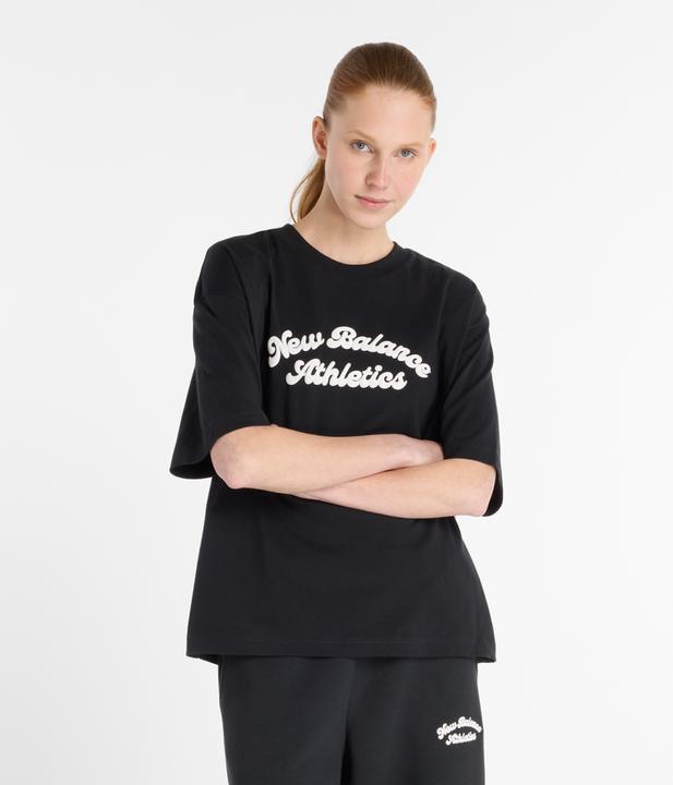 Image du produit New Balance W Linear Heritage Oversized T-Shirt (S)