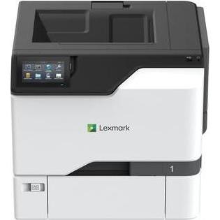 Lexmark CS735de A4 Color Laser Printer 50ppm (Laser, Farbe), Drucker, Schwarz, Weiss