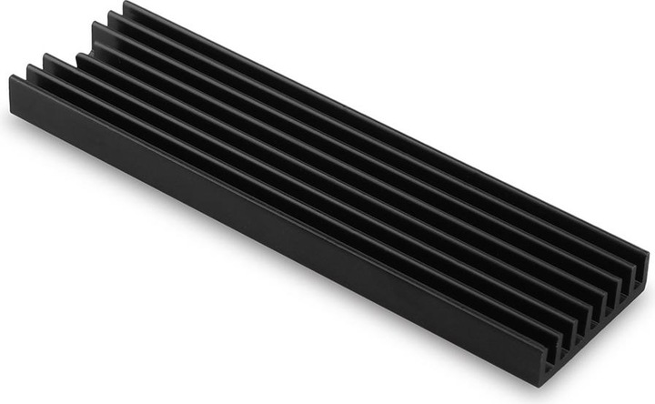 Actual product image Axagon CLR-M2L6 passive M.2 SSD heatsink - 2280, 6 mm height, aluminium
