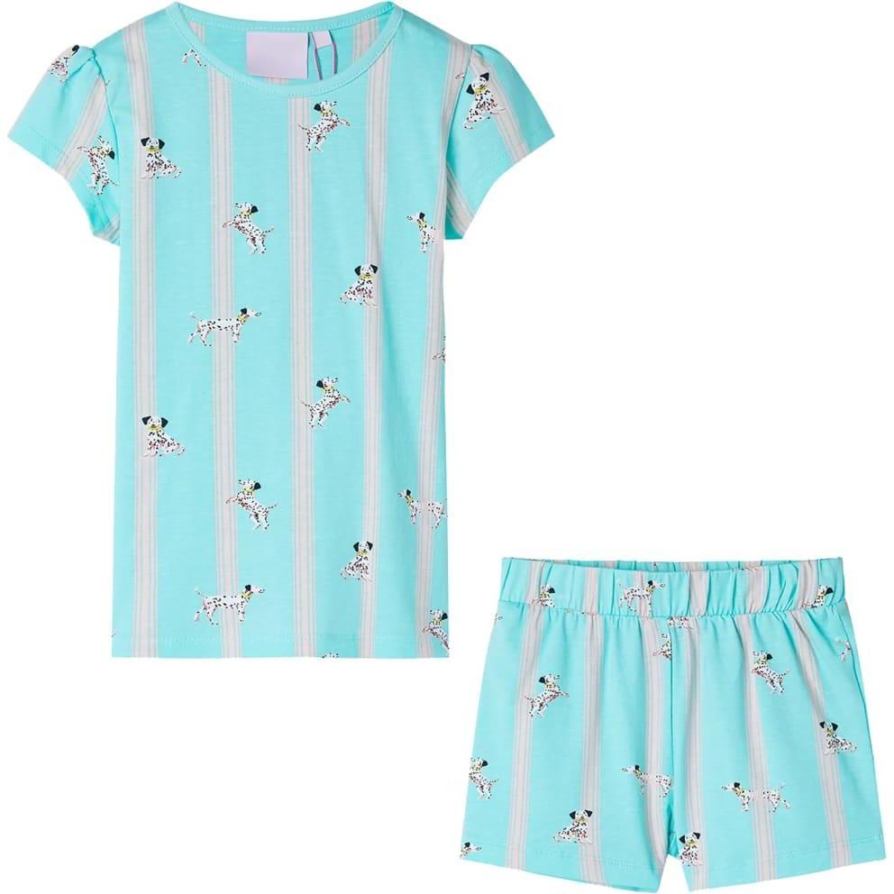 VidaXL, Jungen, Pyjama, Jannelle, Weiss, (128)