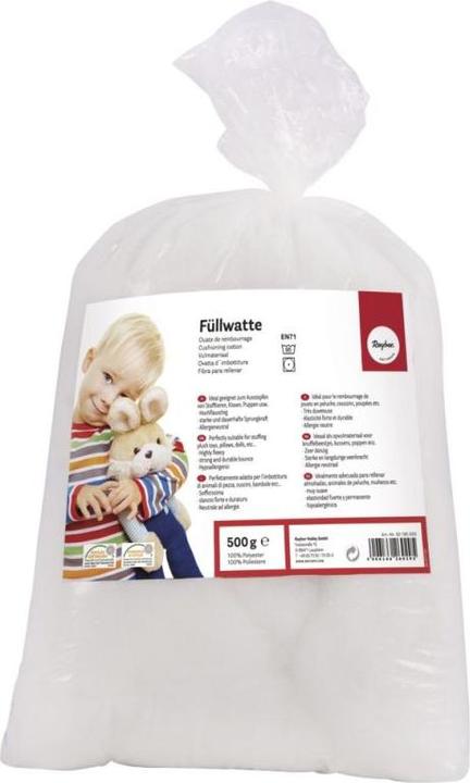 Rayher Ouate de flocage, très duveteuse, flocons 500 g