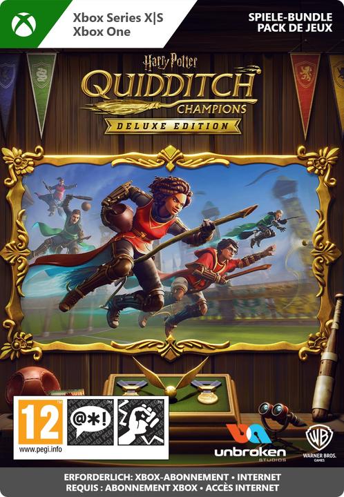 Produktbild Microsoft Xbox Harry Potter: Quidditch Champions Deluxe Edition Download Code (Xbox Series S, Xbox One S, Xbox One X, Xbox Series X)