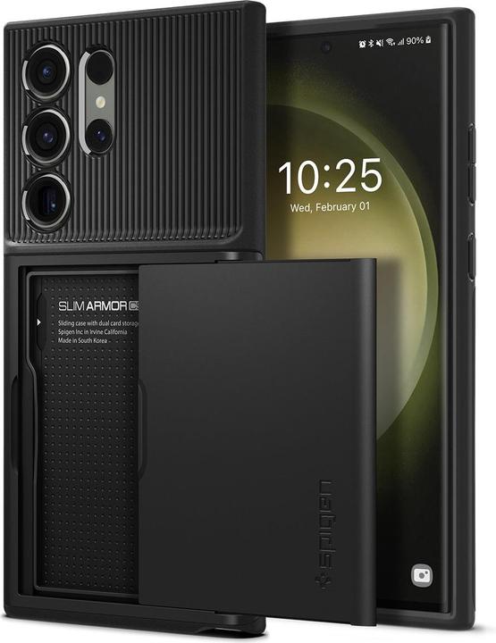 Actual product image Spigen Slim Armor (Samsung Galaxy S23 Ultra)