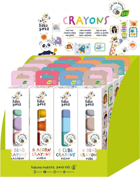 Actual product image Avenir Range Playform Wax Crayons (6 x)