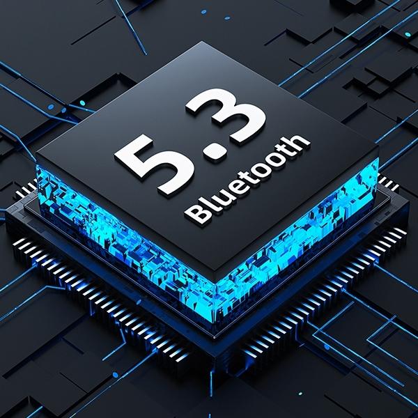 Actual product image Awei słuchawki Bluetooth 5.3 T50 TWS + stacja dokująca czarny/black (ANC, DNC, 6 h, Wireless)