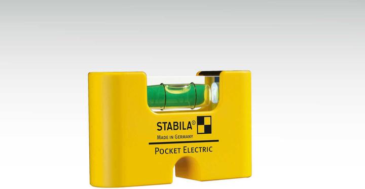 Actual product image Stabila Mini spirit level 7 cm Pocket E (7 cm)