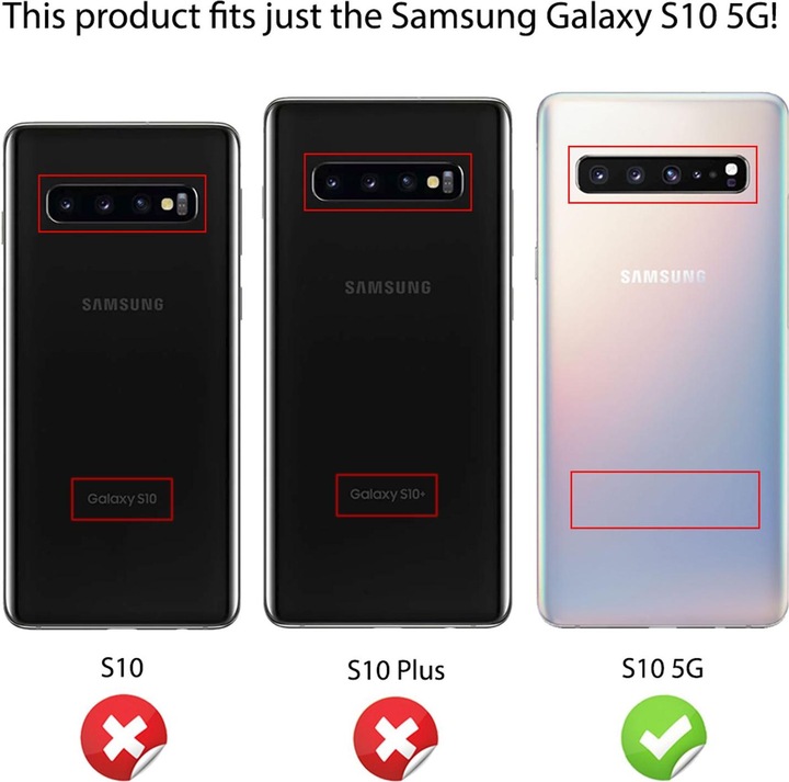 Actual product image Nalia Mobile phone cover (Samsung Galaxy S10 5G)