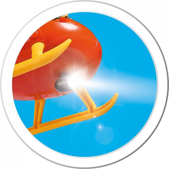 Actual product image Simba Fireman Sam helicopter Wallaby incl. figure
