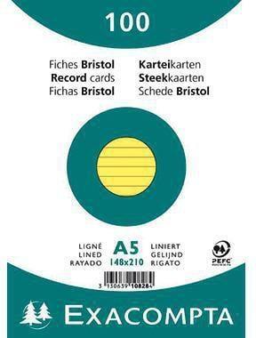 Immagine prodotto Exacompta Schede di valutazione (148 x 210 mm, 205 g/m², 100 x)
