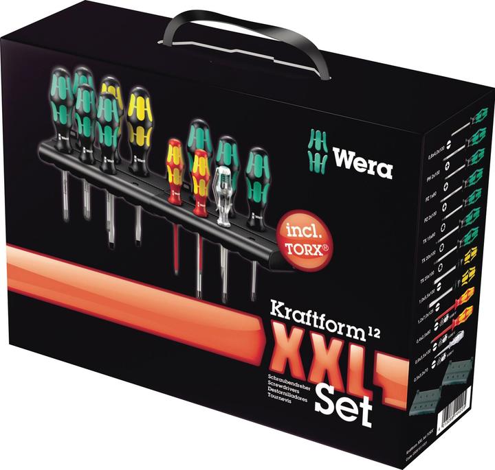 Produktbild Wera Kraftform XXL 2 (Phillipps-Kreuzschlitz (PH), Torx (TX), Pozidriv-Kreuzschlitz (PZ), Schlitzschrauben)