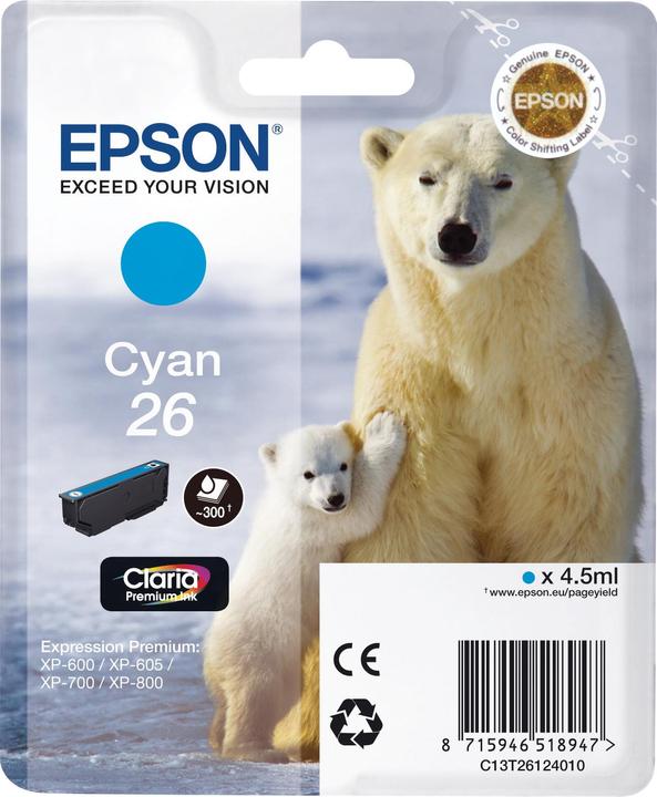 Image du produit Epson 26 Claria Premium (C)