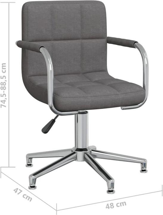 Actual product image vidaXL Swivel office chair