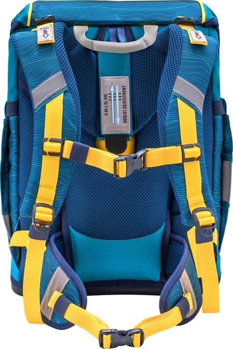 Immagine prodotto Belmil Smarty ergonomisches Schulranzenset 5tlg. "Waves Orang (20 l)