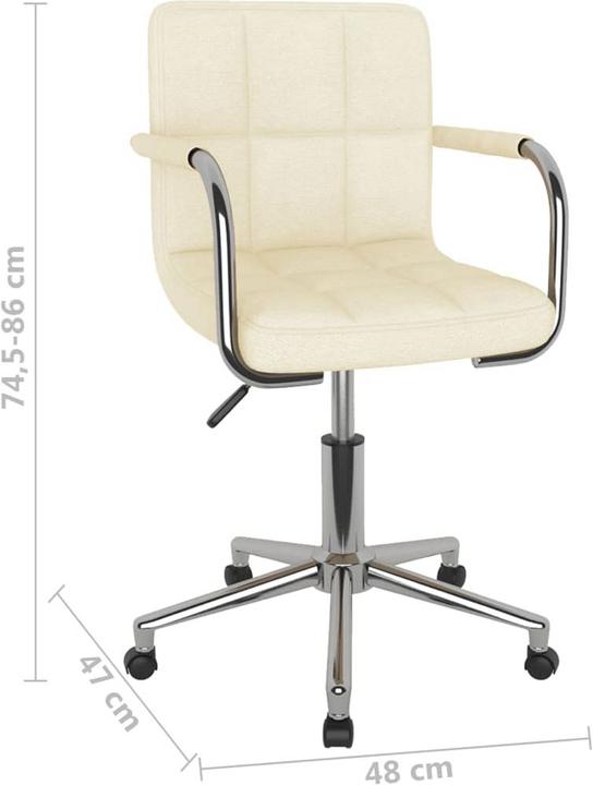 Produktbild vidaXL Drehbarer Bürostuhl