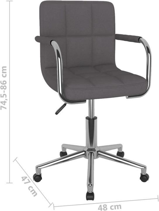 Produktbild vidaXL Drehbarer Bürostuhl