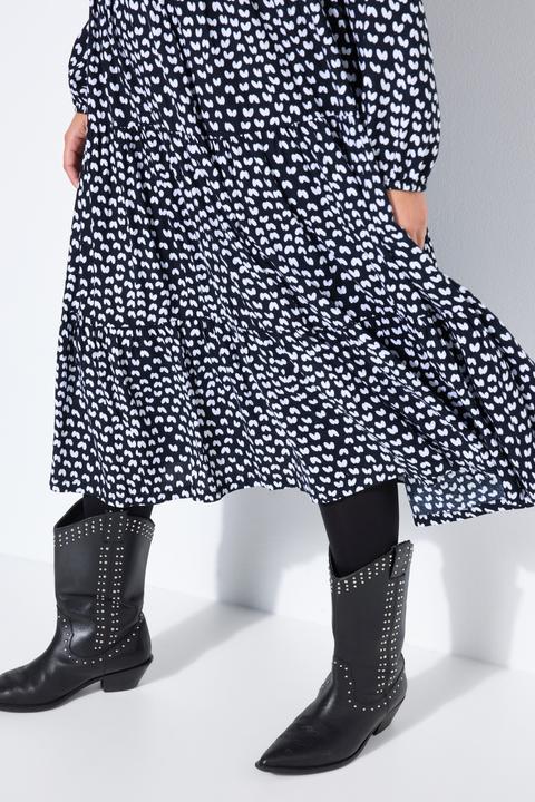 Produktbild Studio Untold Maxikleid, A-Line, Black&White-Print (56)