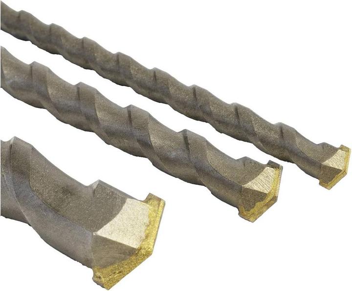 Actual product image Avit 08015 - SDS drill bit set 600 mm 3-piece (12 millimetres, 16 millimetres, 24 millimetres)