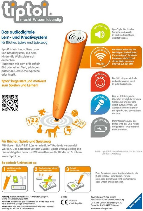 Produktbild tiptoi Der Stift Wlan Edition (Deutsch)