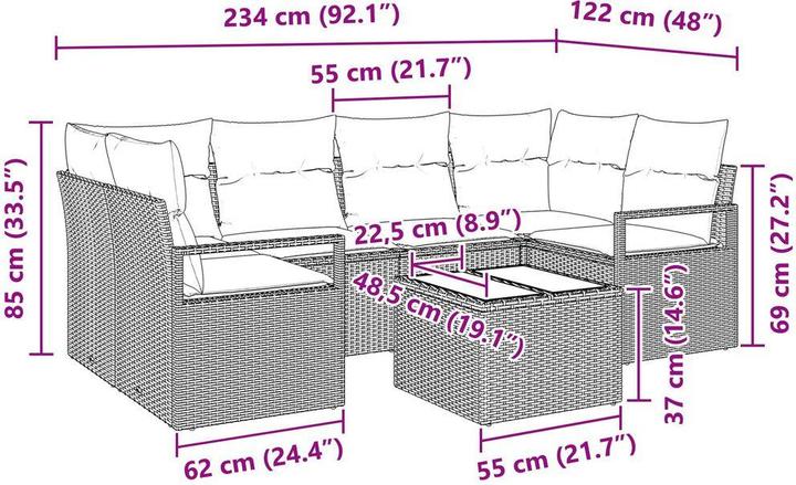 Produktbild vidaXL Amir