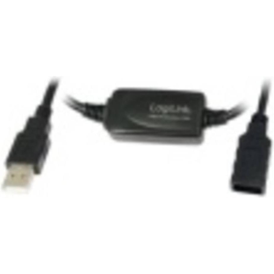 LogiLink USB A - A (10 m, USB 2.0), USB Kabel