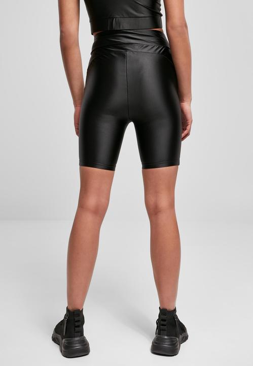 Image du produit Urban Classics Ladies Highwaist Shiny Metallic Cycle Shorts (XL)
