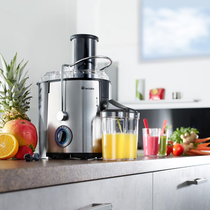 Actual product image tectake juicer juicer machine slow juicer juice maker citrus juicer