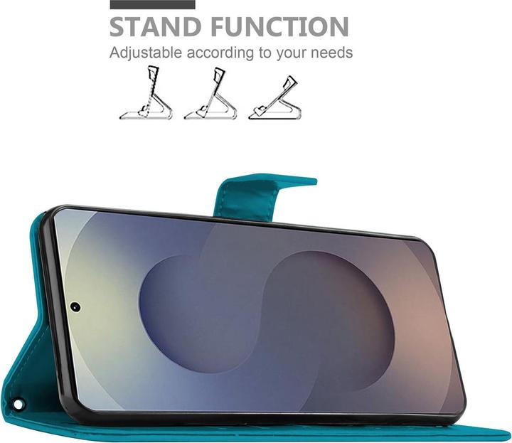 Produktbild Cadorabo Hülle für Samsung Galaxy S25 Ultra mit Blumen Muster (Samsung Galaxy S25 Ultra)