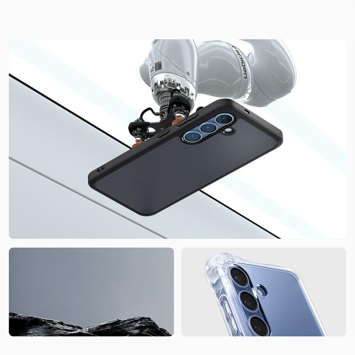 Produktbild Spigen Ultra Hybrid TPU Back Cover Schwarz Samsung Galaxy S25+ (Samsung Galaxy S25+)