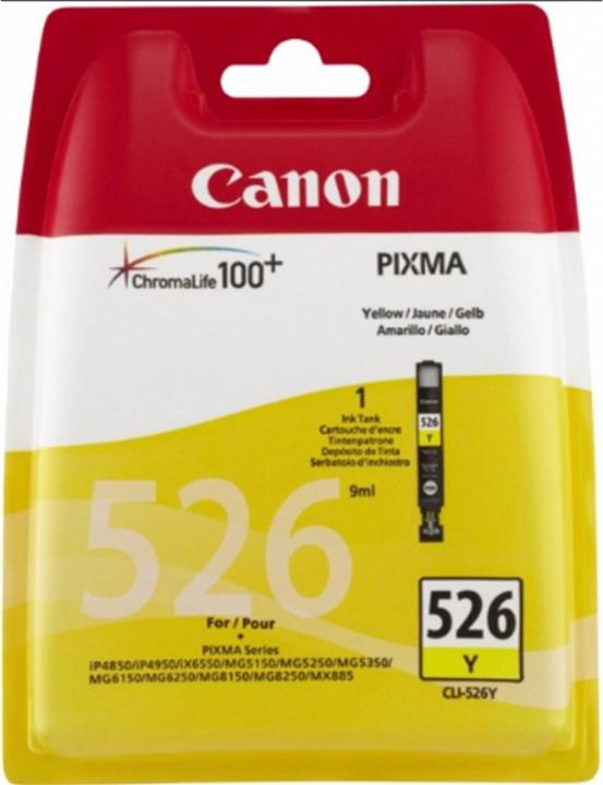 Produktbild Canon CLI-526 Y BLISTER W/SEC (Y)