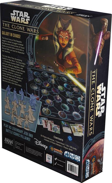 Produktbild Star Wars The Clone Wars (Pandemic System Game) (Englisch, 1 - 5 Spieler)