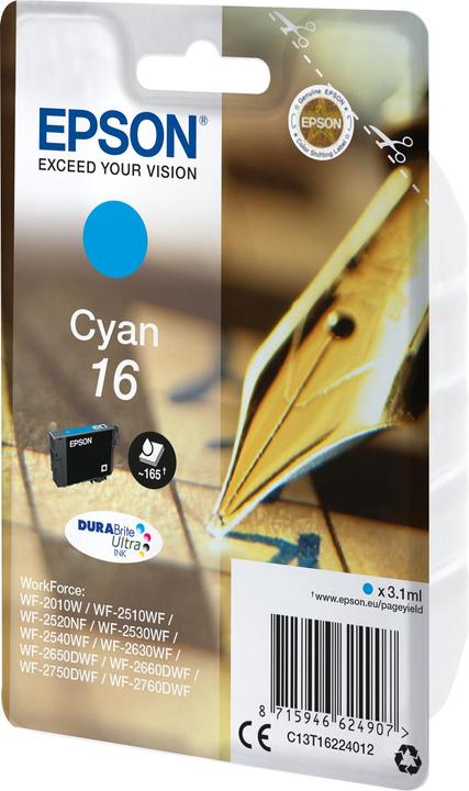 Actual product image Epson 16 DuraBrite Ultra (C)