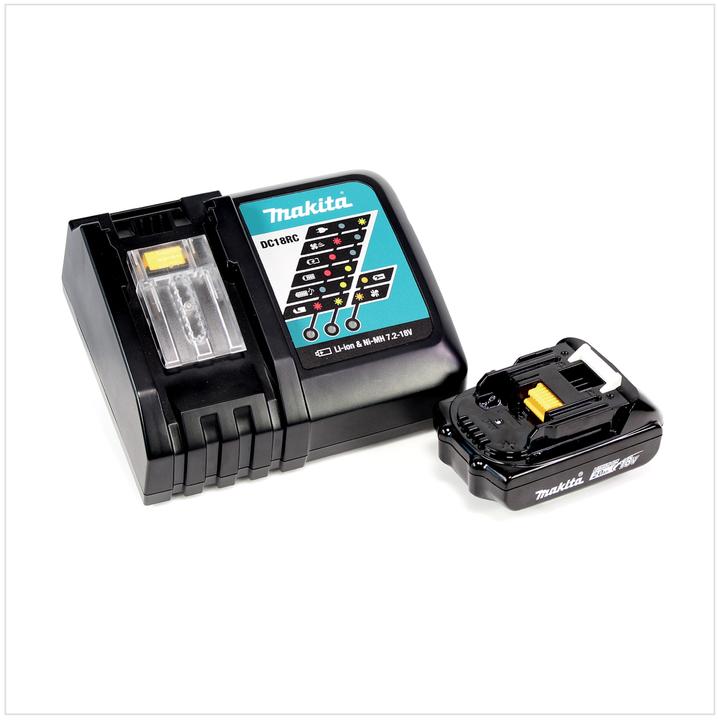 Produktbild Makita DTW 190 RA1J Akku Schlagschrauber 18 V 190 Nm 1/2" + 1x Akku 2,0 Ah + Ladegerät + Makpac