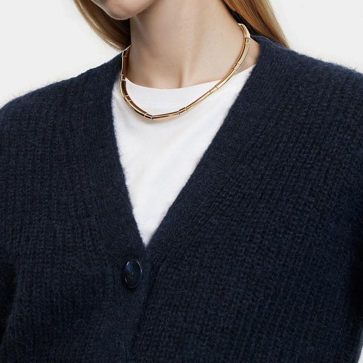 Actual product image La Redoute Collections Cardigan with V-neck Signature GILDAS (S)