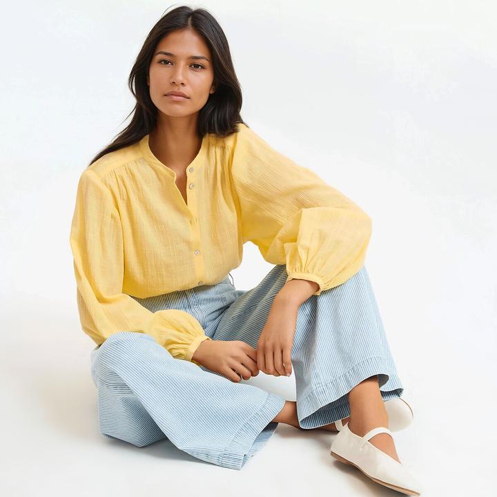 Immagine prodotto La Redoute Collections Hemd mit Mao-Kragen (M)